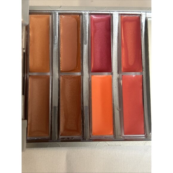 Models Prefer palette w/ 2 Blush 6Eyeshadow 8 cream lipsticks #2 nede-red shades - Picture 12 of 12